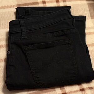 Lee Women's Straight Leg Jeans - Black